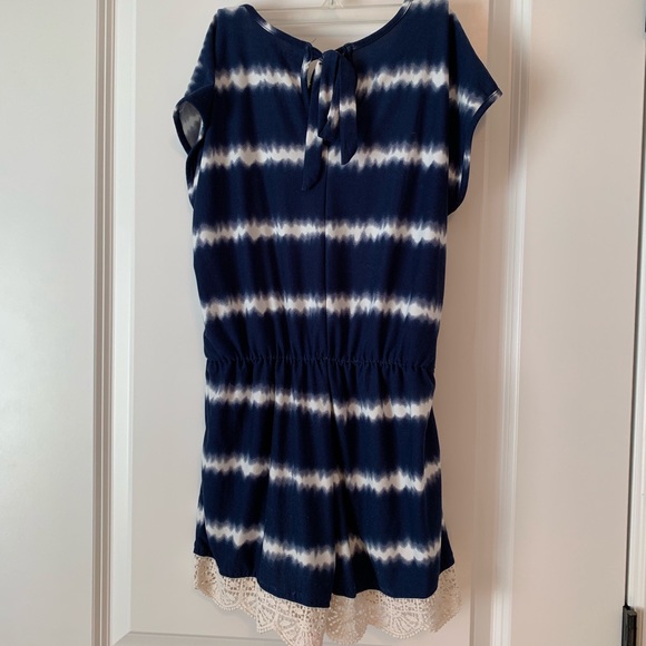 Poof Girls tie dye romper - Picture 2 of 3